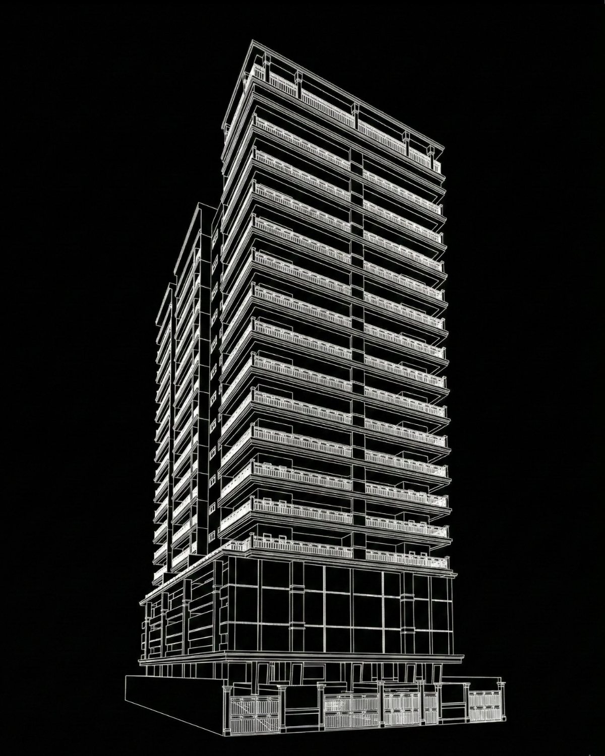 Fachada do Napoli Residencial